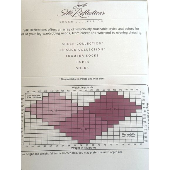 Hanes Silk Reflections 2 Pair Silky Sheer Size CD Taupe Haze Control Top Sandalf - Picture 3 of 3